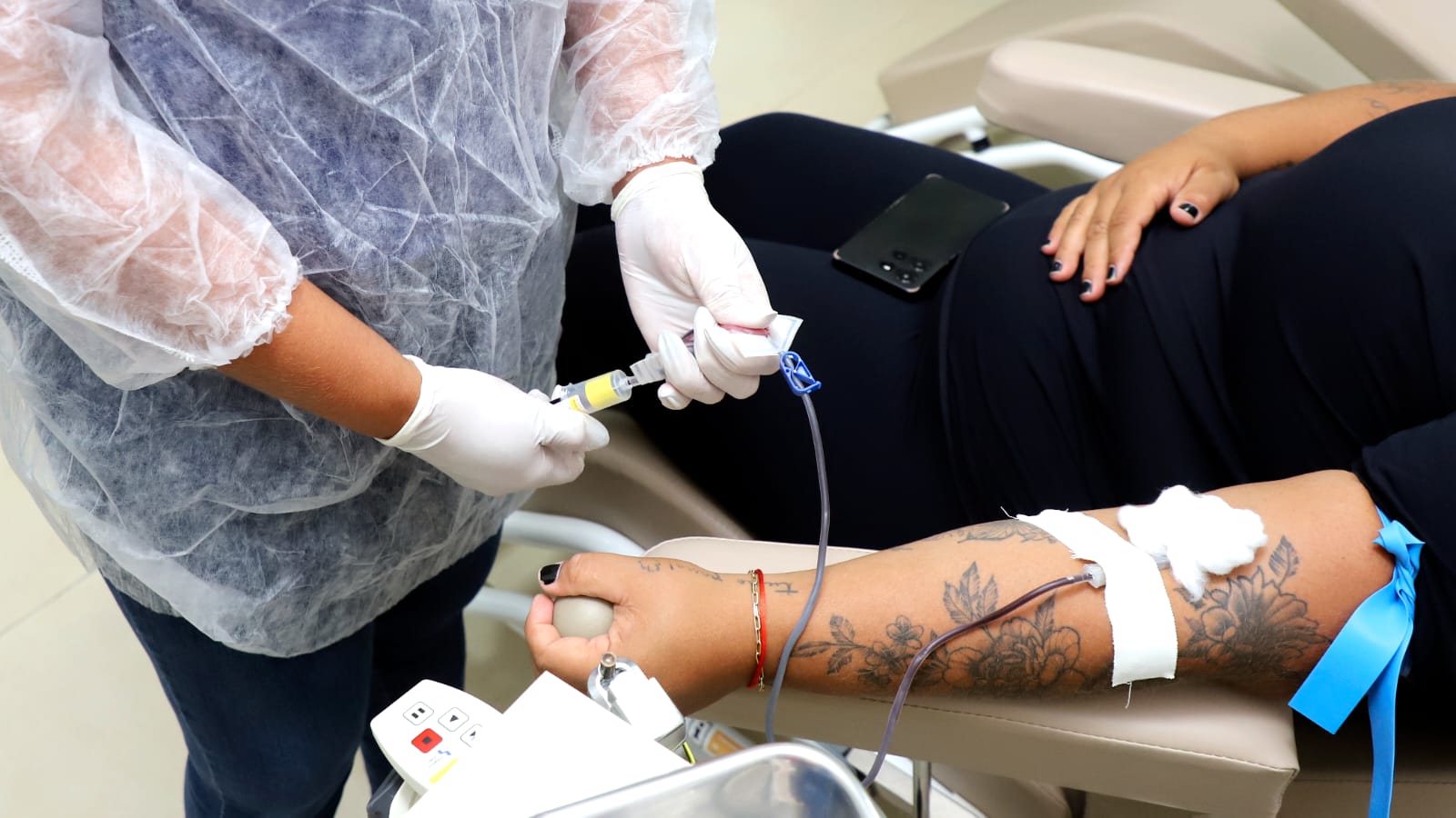 Campanha de doação de sangue mobiliza moradores de Várzea Grande e Cuiabá