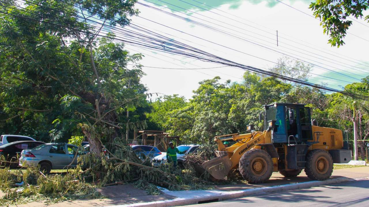 Defesa Civil e Secretaria de Serviços Públicos alertam população para chuvas intensas nesta quinta-feira