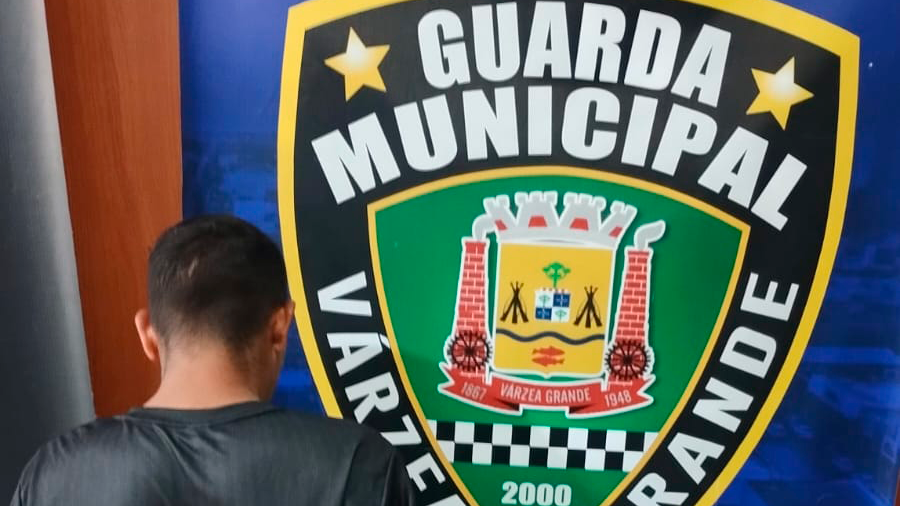 Guarda Municipal recupera produtos furtados e prende suspeito em Várzea Grande