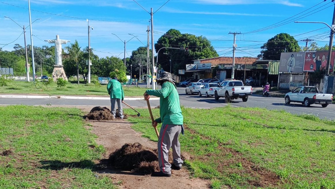 Prefeitura de Várzea Grande intensifica mutirão urbano no último dia útil da semana