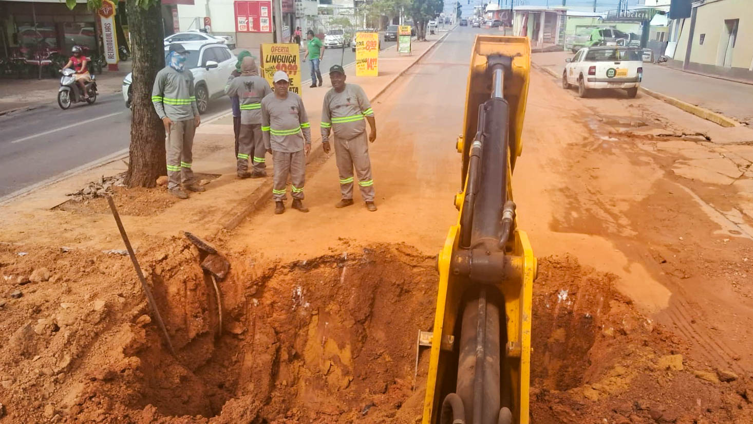 Ação emergencial garante segurança viária em uma das avenidas mais movimentadas de Várzea Grande