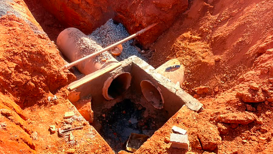 Infraestrutura no bairro Paiaguás avança com obra de drenagem e rede pluvial na rua Antônio Saleno